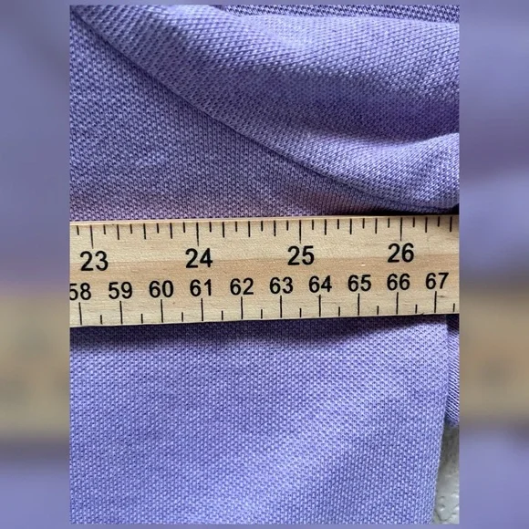 Polo Ralph Lauren Men’s Basic Polo Shirt Pastel Purple Color -Size XL